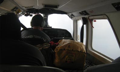 Caroline Islands Air cockpit